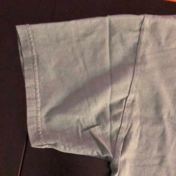 Hanes Green Medium Mens T-Shirt - Picture 3 of 5